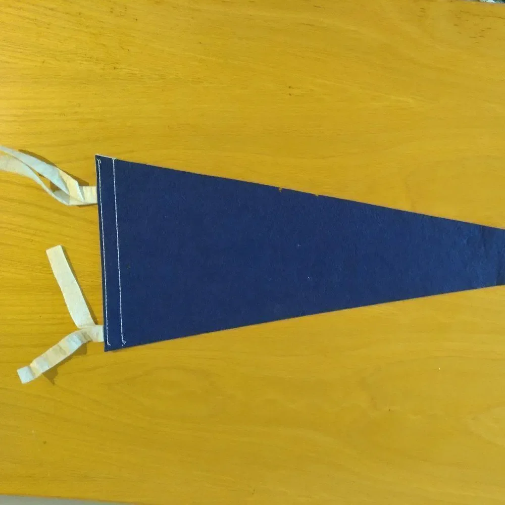 Vintage 60s Hollywood Universal Studios Pennant Flag